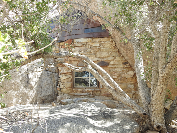 The old house at Eagle Cliff Mine at Joshua Tree National Park--a symbol of resilience and creativity in the desert.