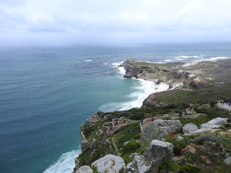 Along the coastline of Cape of Good Hope