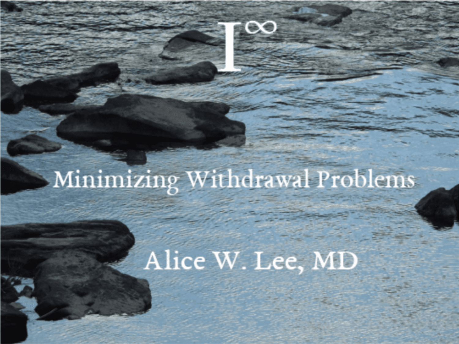 Minimizing Withdrawal Problems (One Audio Track)