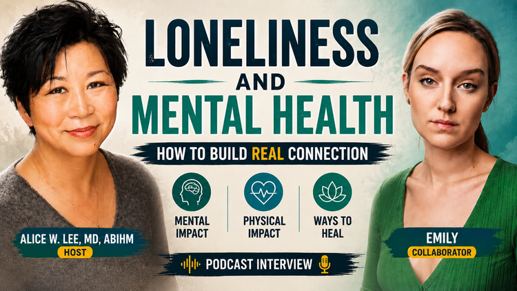 The Holistic Psychiatrist Podcast with Alice W. Lee, MD